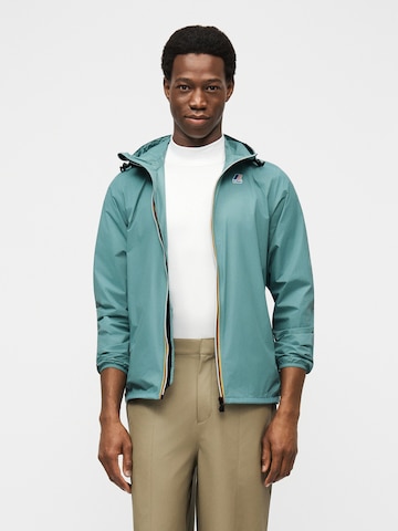 Giacca funzionale 'LE VRAI 4.0 CLAUDE' di K-Way in verde: frontale