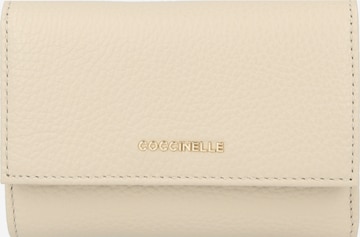 Coccinelle Портмоне 'METALLIC SOFT' в бежово: отпред