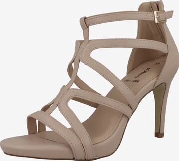 s.Oliver Sandals in Beige: front