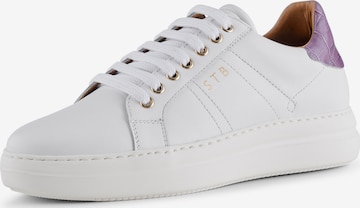 Baskets basses 'STB-VALDA L' Shoe The Bear en blanc : devant