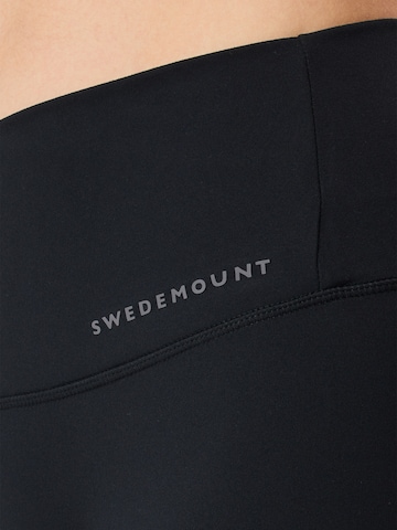 Skinny Pantalon de sport 'Core' SWEDEMOUNT en noir