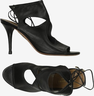 Aquazzura Sandalen 39 in Schwarz: Vorderseite