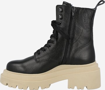 ABOUT YOU - Botines con cordones 'Alara' en negro