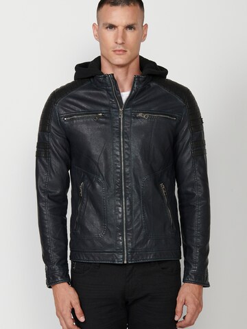 KOROSHI Jacke in Blau: Vorderseite