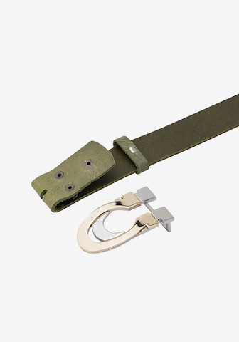 RETTUNGSRING by showroom 019° Belt 'Gump' in Green