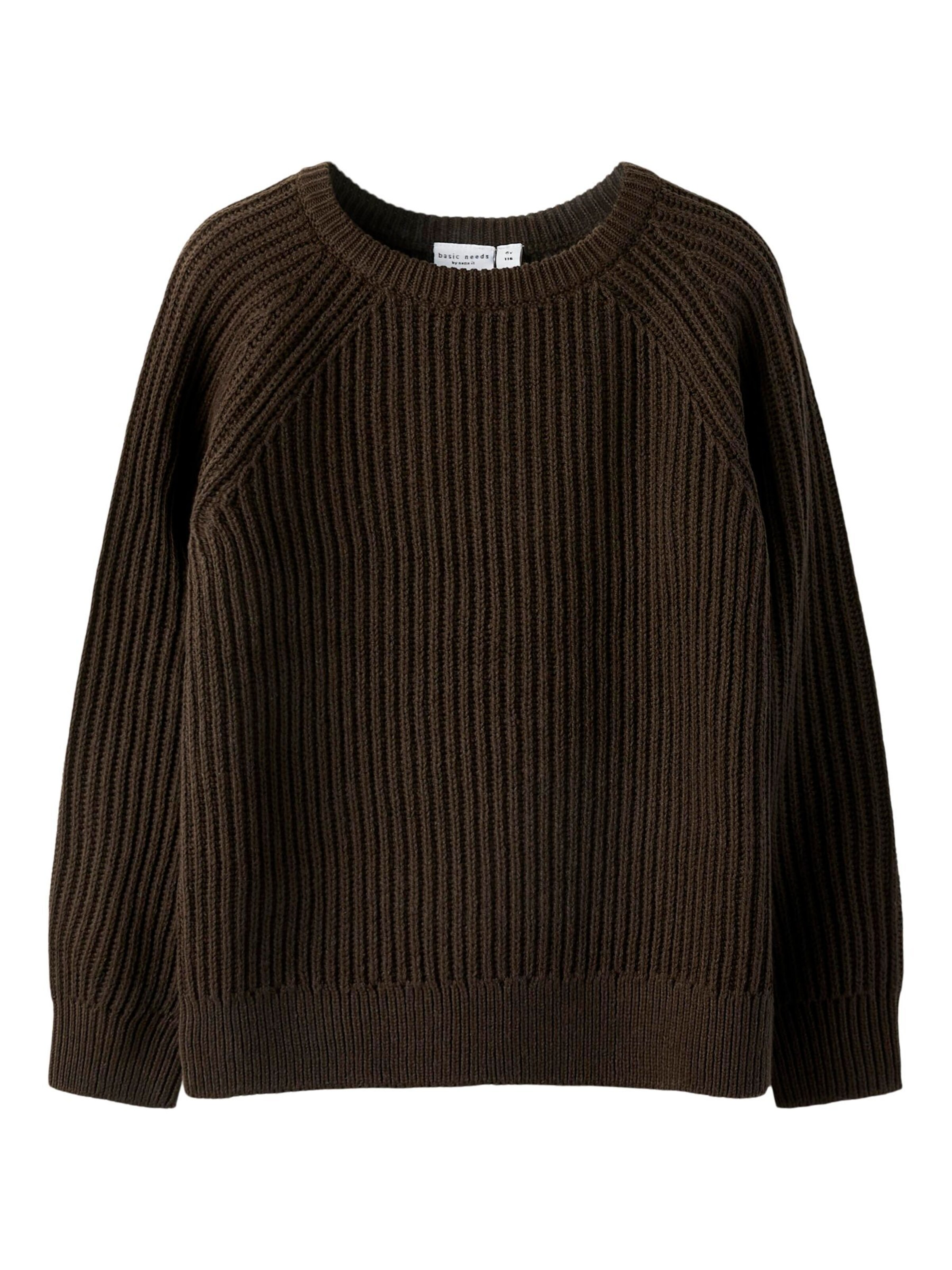 Pull-over NAME IT en marron : devant