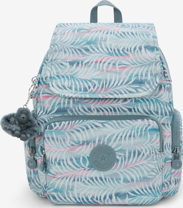 KIPLING Rucksack 'City' in Grün: Vorderseite