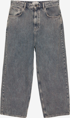 Pull&BearWide Leg/ Široke nogavice Traperice - plava boja: prednji dio