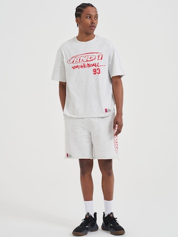 AND1 T-Shirt 'Core 93' in Grau