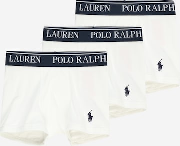 balts Polo Ralph Lauren Apakšbikses: no priekšpuses