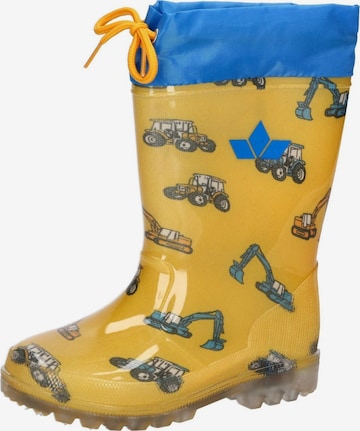 LICO Gummistiefel 'Power Blinky' in Gelb: Vorderseite