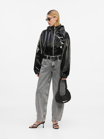 juoda KARL LAGERFELD JEANS Demisezoninė striukė