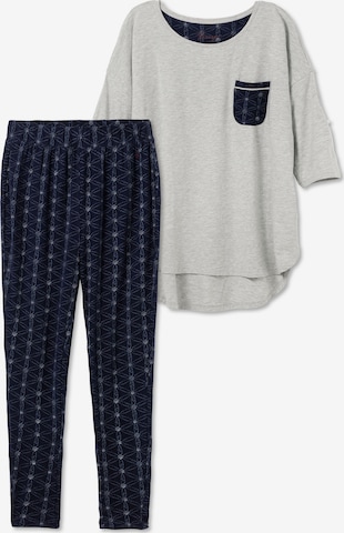 SHEEGO Pyjama in Blau: predná strana