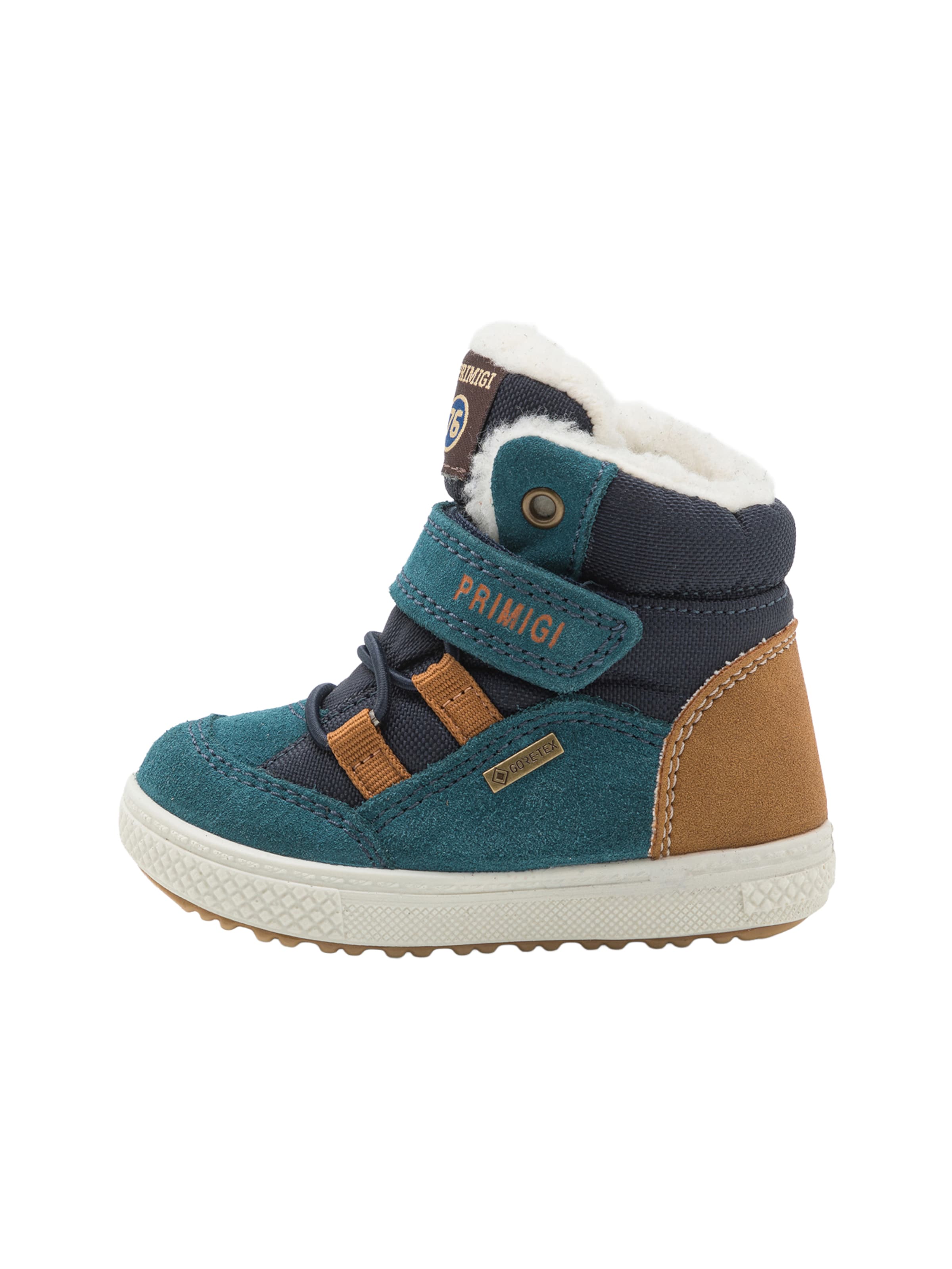 PRIMIGI Kozačky 'PBZGT' – modrá: přední strana