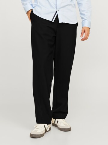 Loosefit Pantaloni con piega frontale 'JPSTKarl Banks' di JACK & JONES in nero: frontale