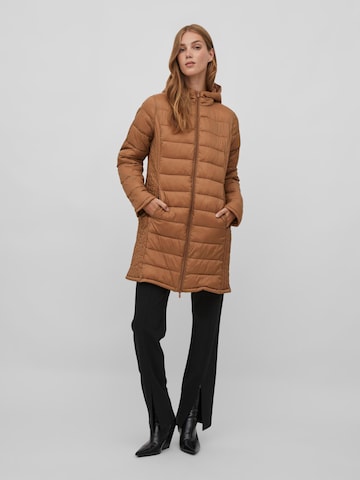 VILA Between-Seasons Coat 'Sibiria' in Brown