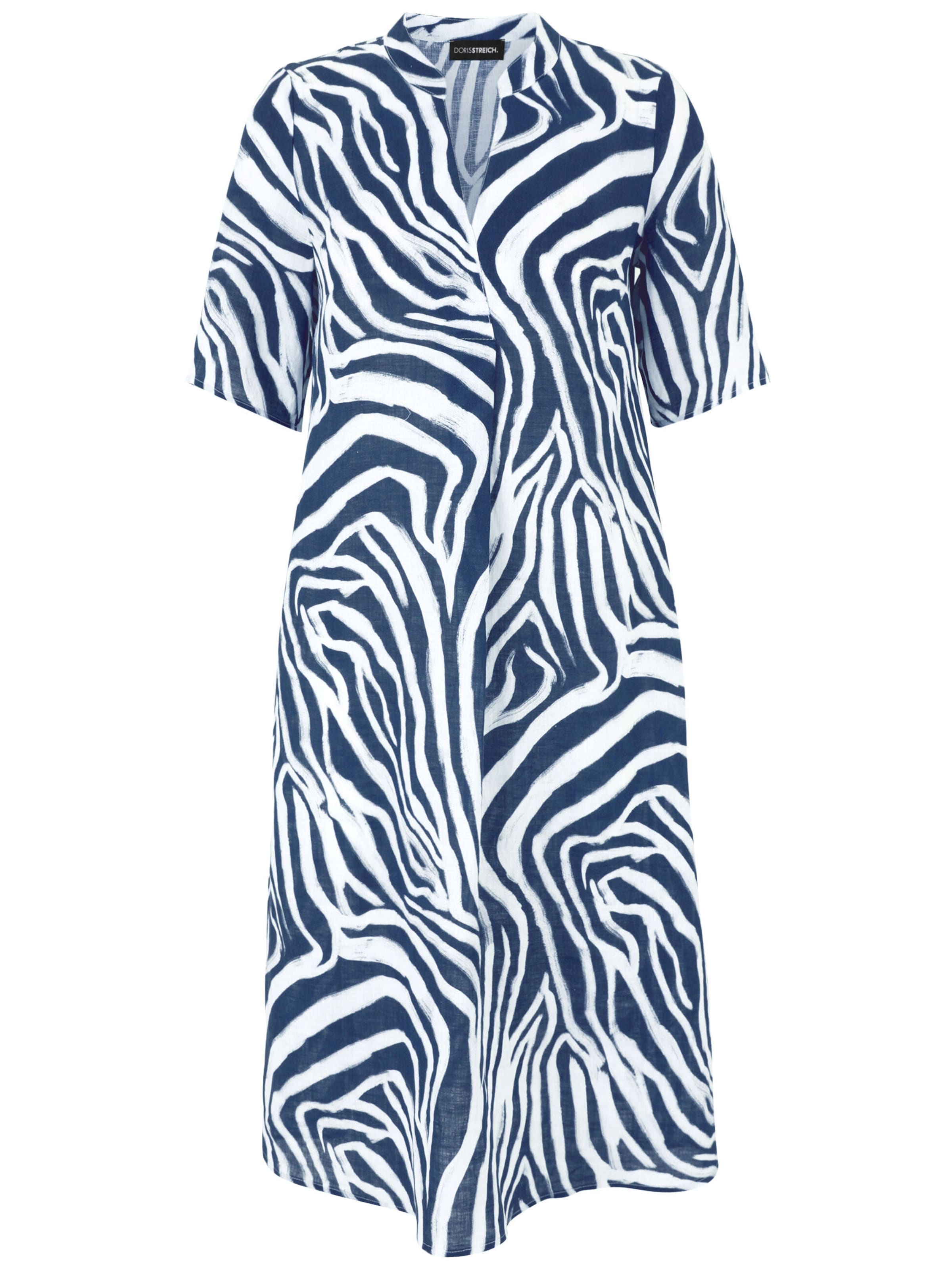 Doris Streich Kleid in Blau: Vorderseite