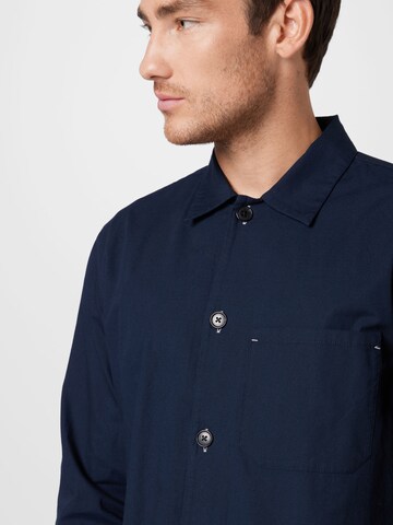 Club Monaco Regular fit Button Up Shirt in Blue