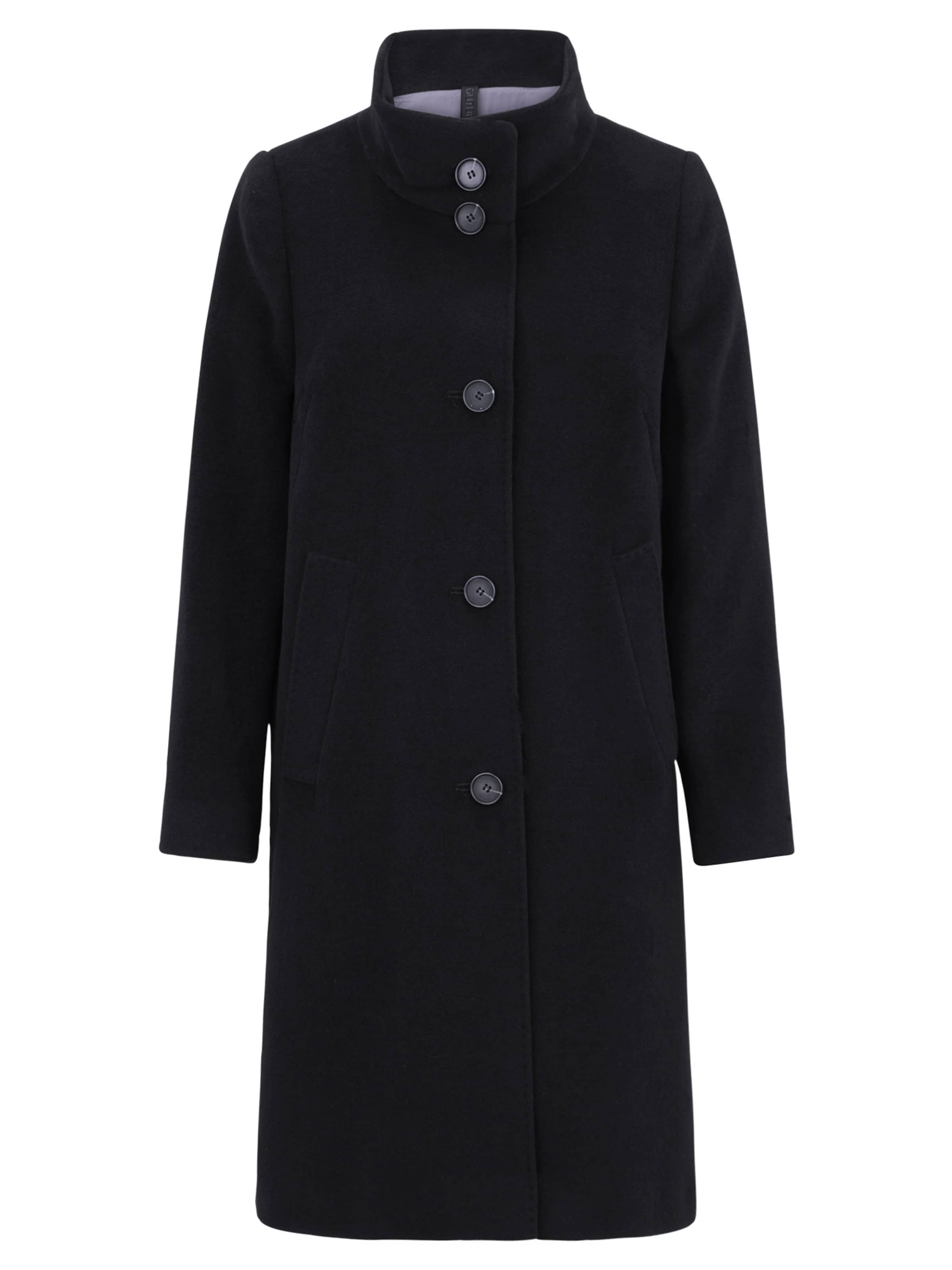 Cappotto di mezza stagione di Betty Barclay in nero: frontale