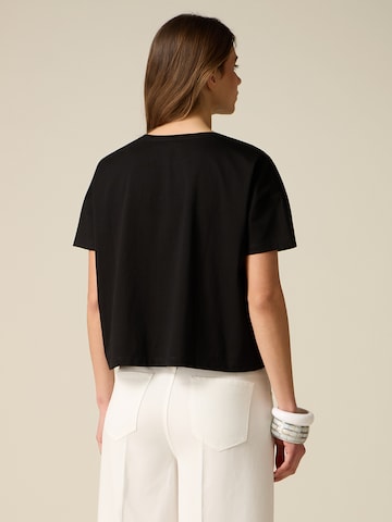 oltre Top in Zwart