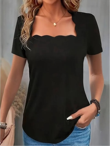 JANE's Blouse in Black: front