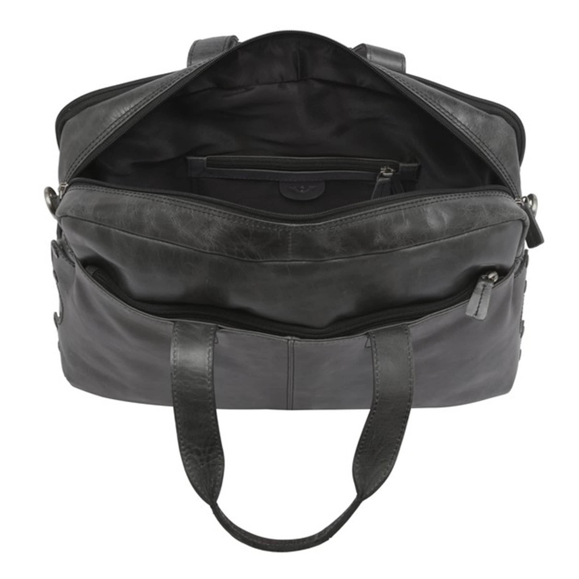 VOi Document bag in Black