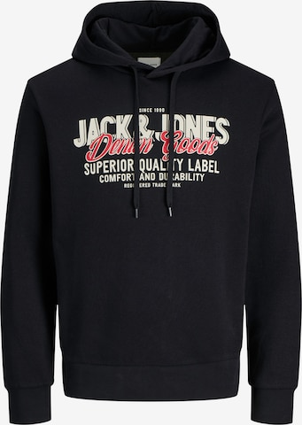 JACK & JONES Свитшот 'Logo' в Черный: спереди