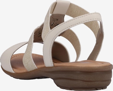 REMONTE Strap Sandals in Beige