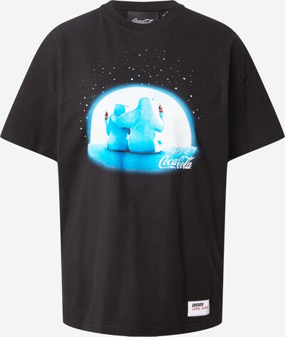 LOCAL HEROES Μπλουζάκι 'COCA COLA  POLAR BEAR' σε μπλε / μαύρο / λευκό, Άποψη προϊόντος