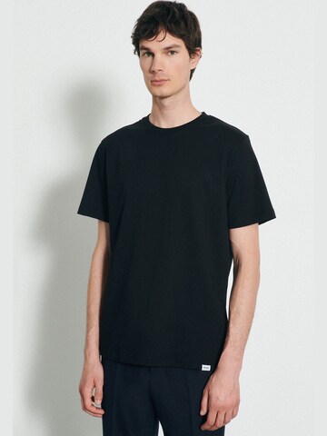 Studio Seidensticker Shirt 'Kurzarm' in Black: front