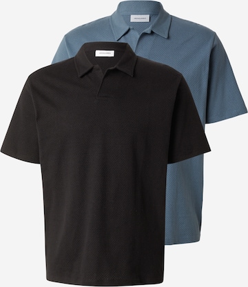 JACK & JONES Shirt 'JJDEVIN DAYTONA' in Blue: front