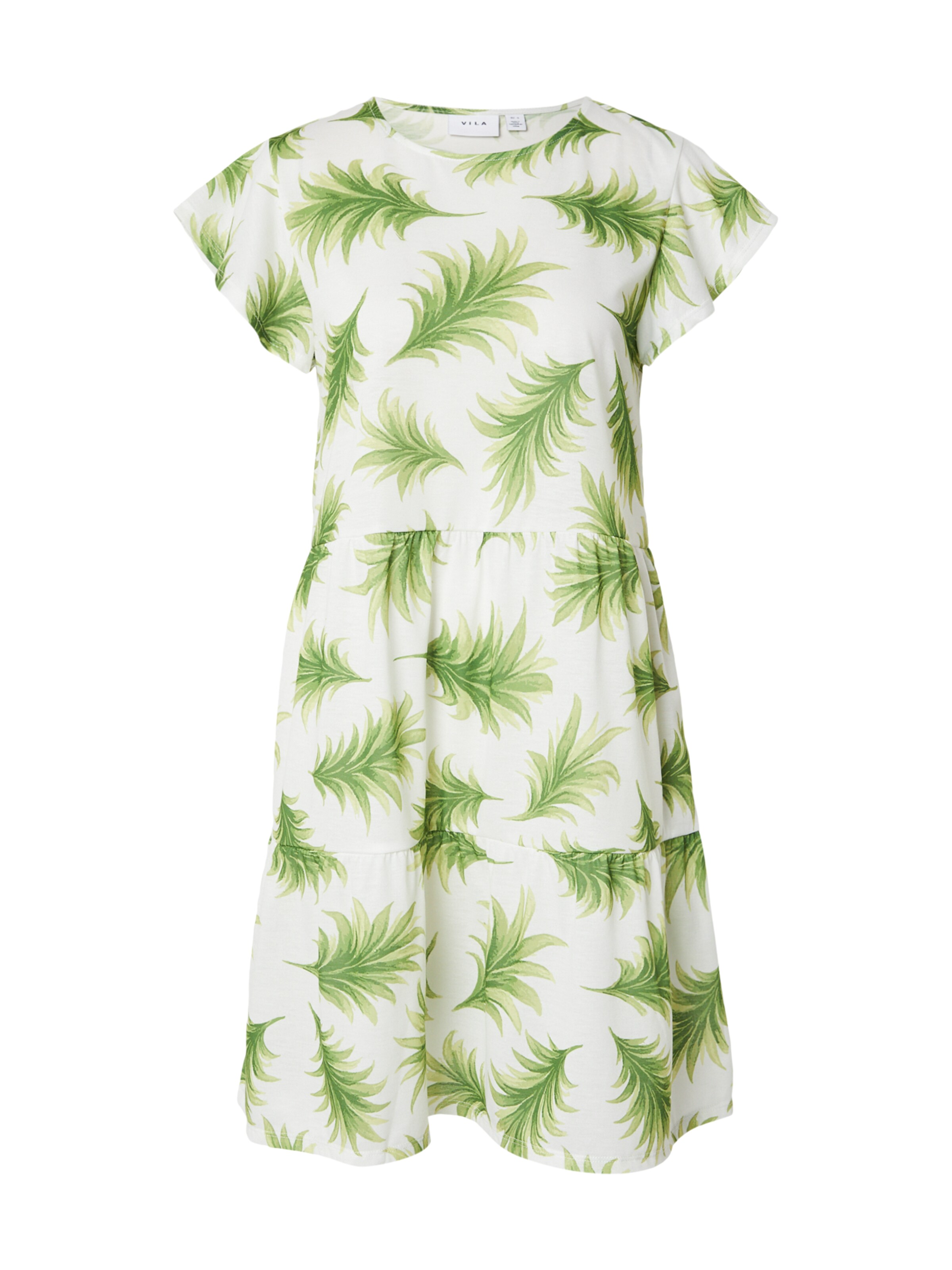 VILA Summer Dress 'VISUN' in Beige: front