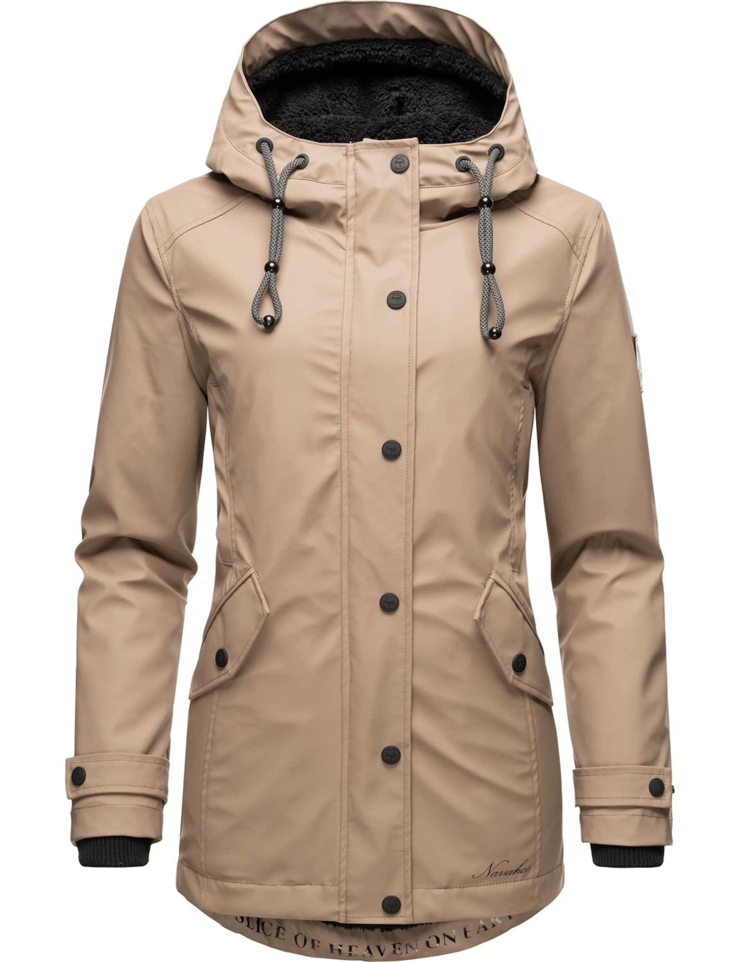 NAVAHOO Winter jacket 'Lindraa' in Grey: front