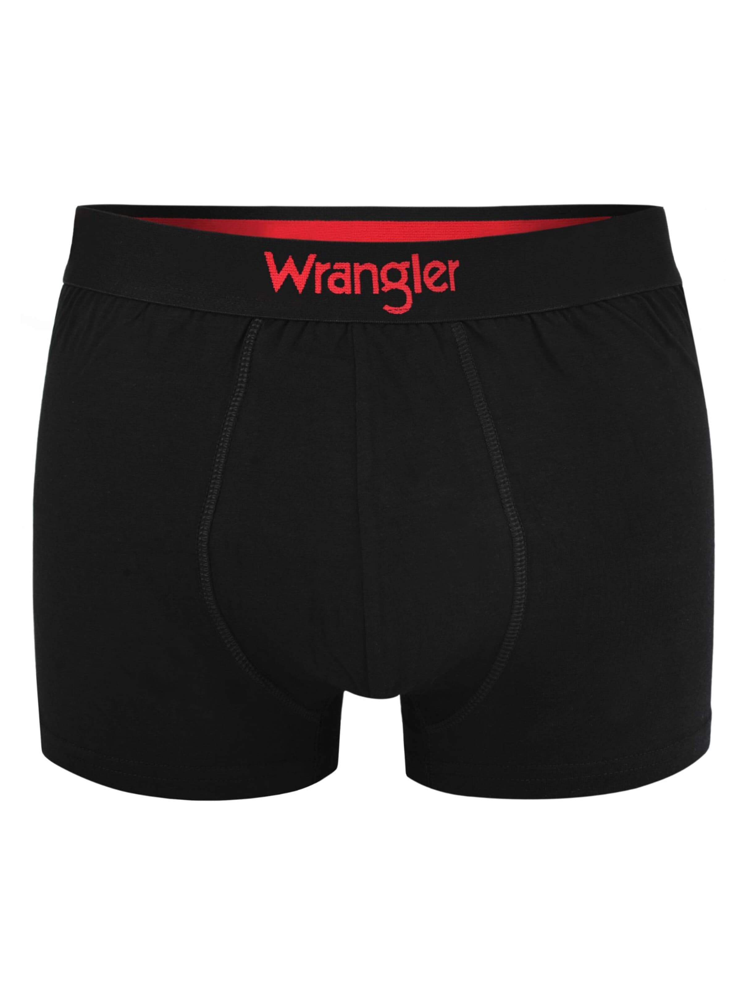 WRANGLER Boksershorts i sort: forside