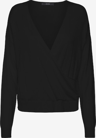 Pullover 'SILKY' di VERO MODA in nero: frontale