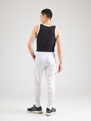 ADIDAS PERFORMANCE Tapered Sports trousers in White
