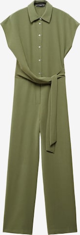 MANGO Jumpsuit 'Juani' in Green: front