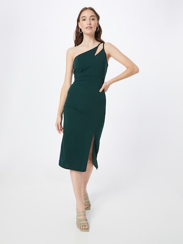 Rochie de cocktail 'BEATRIZ' de la WAL G. pe verde: față