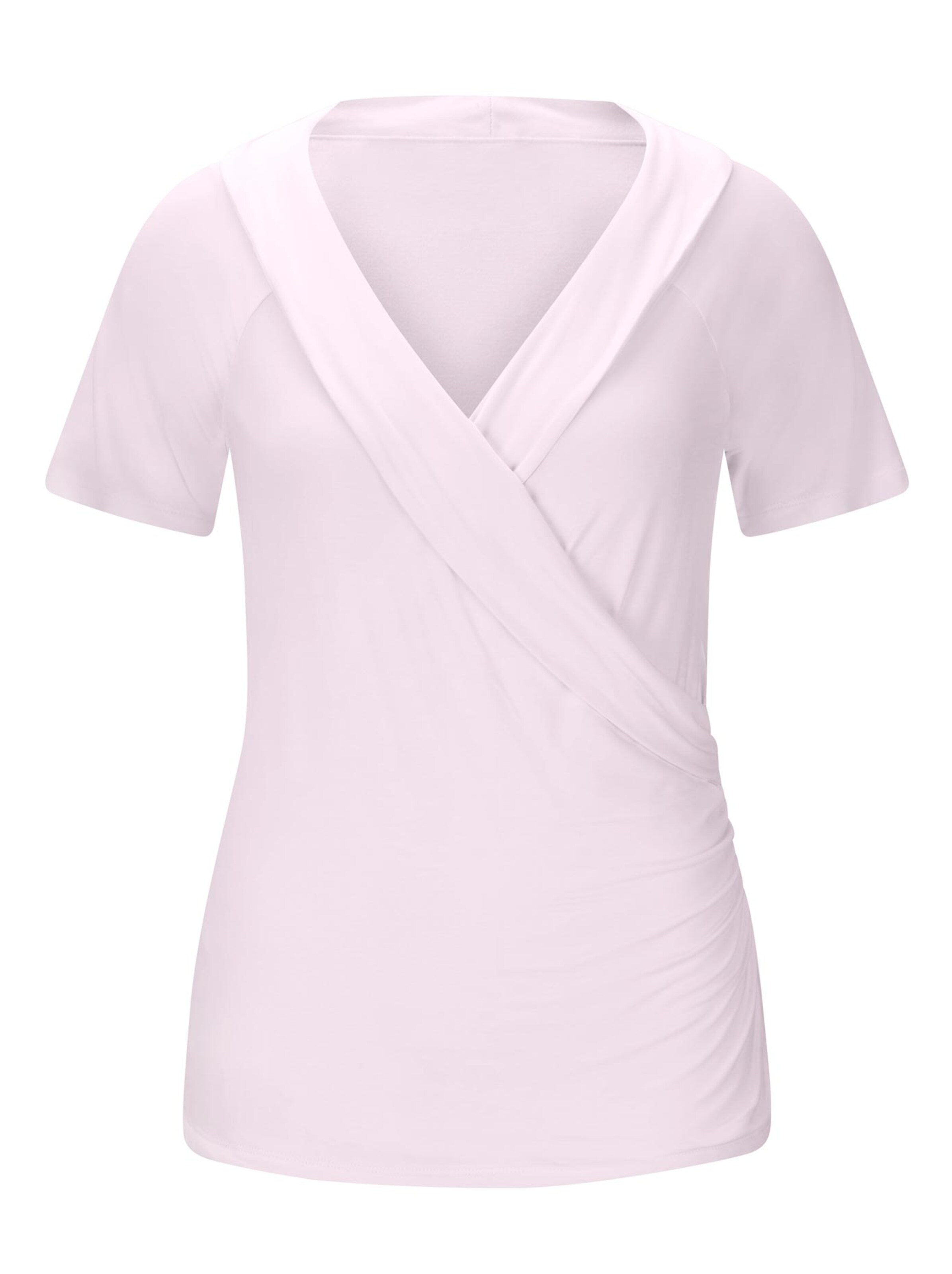 Top T-shirt Lilla (mauve) à Col En Bandeau - Occasion Très Bon état - Taille Regular