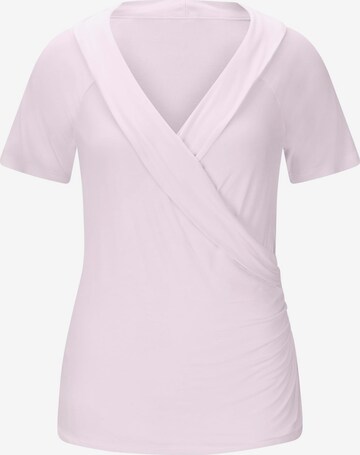 T-shirt Ashley Brooke by heine en violet : devant