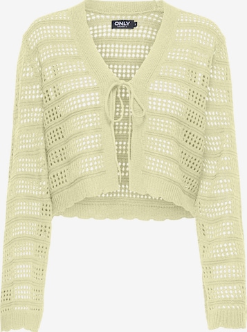 ONLY - Cárdigan 'ONLLykke' en amarillo: frente