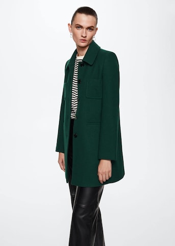 MANGO Zimný kabát 'Bardot' - Zelená: predná strana
