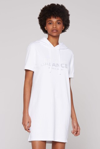 Soccx Summer Dress in White: front
