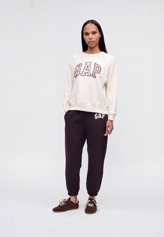 Gap Petite Sweatshirt 'Heritage' in Beige