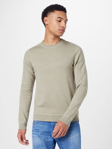 BOSS - Pullover 'Onore' em verde: frente