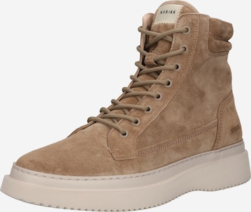 Nubikk - Botas con cordones 'Jonah Dune' en gris: frente