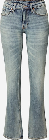 WEEKDAY Bootcut Farkut värissä sininen: etupuoli