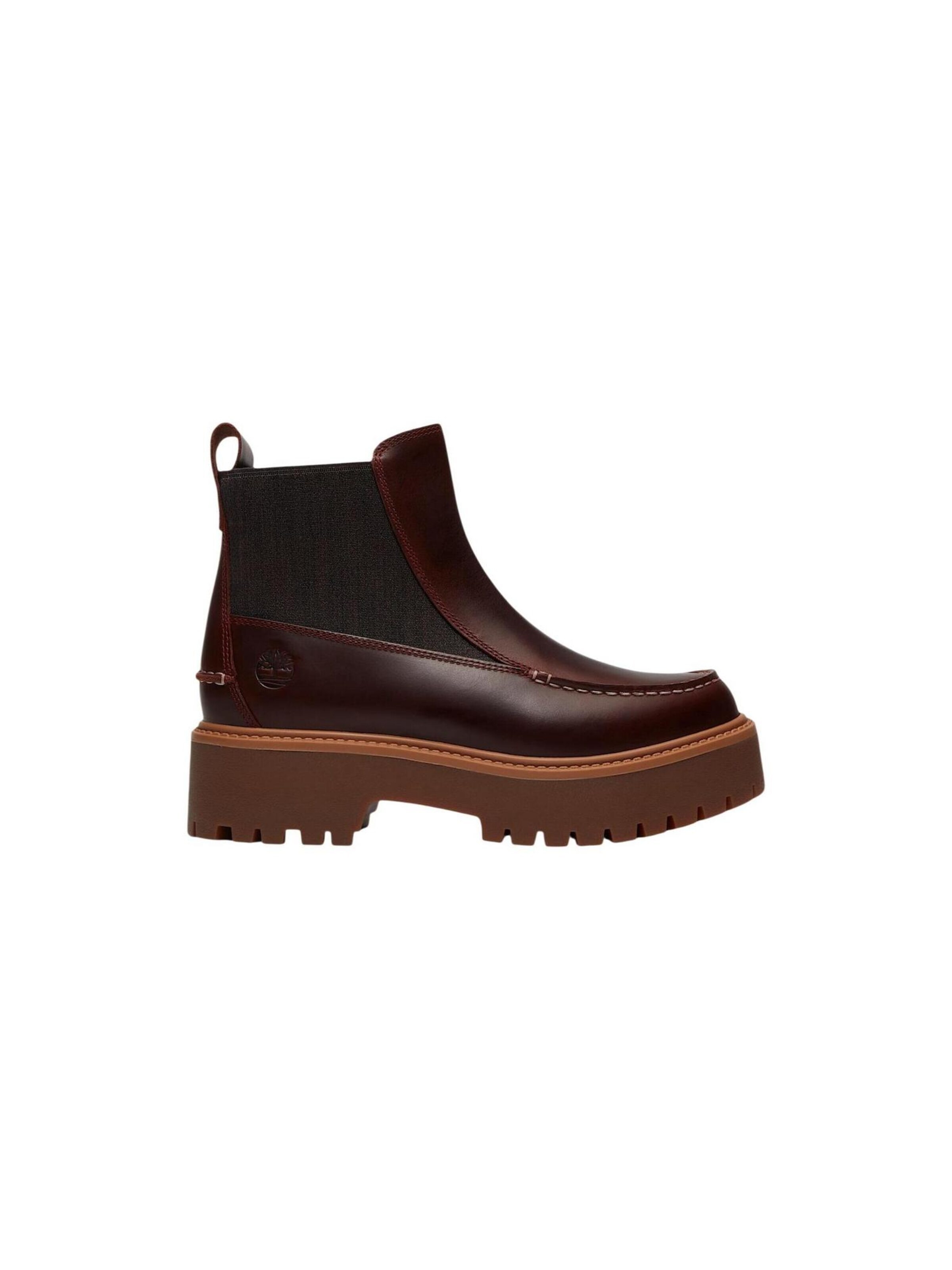 Boots 'STST MID CHELSEA TB0A5TGPEIW' TIMBERLAND en rouge : devant