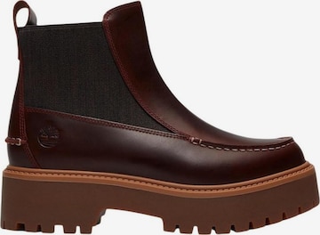 TIMBERLAND - Botas 'STST MID CHELSEA TB0A5TGPEIW' en rojo: frente