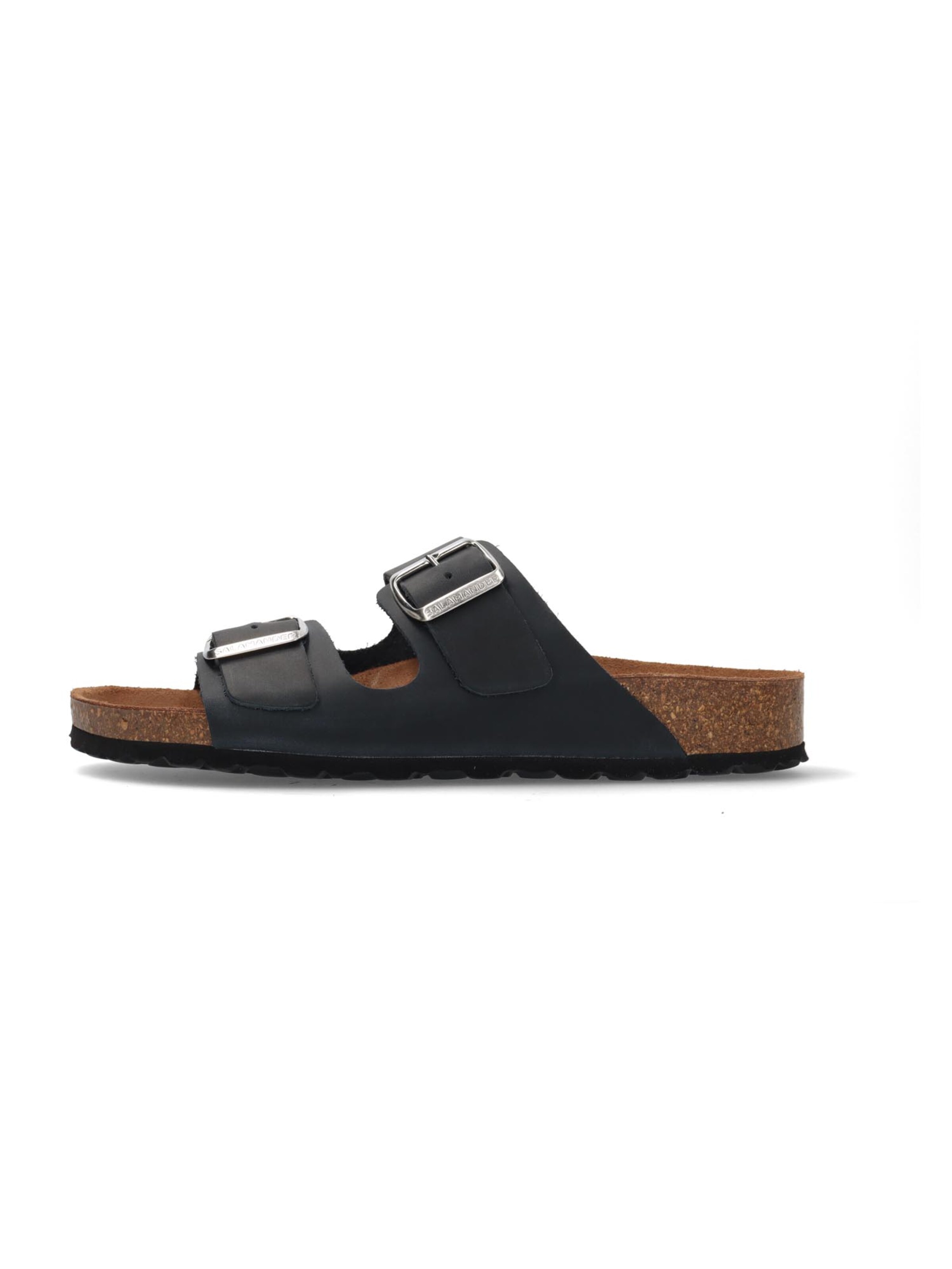 SALAMANDER Mules 'Basic' in Blue: front